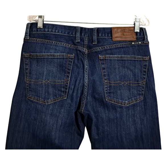 Lucky Brand 361 Jeans Mens Size 32 x 30 Vintage Straight Dark Wash Cotton Denim - Picture 12 of 13